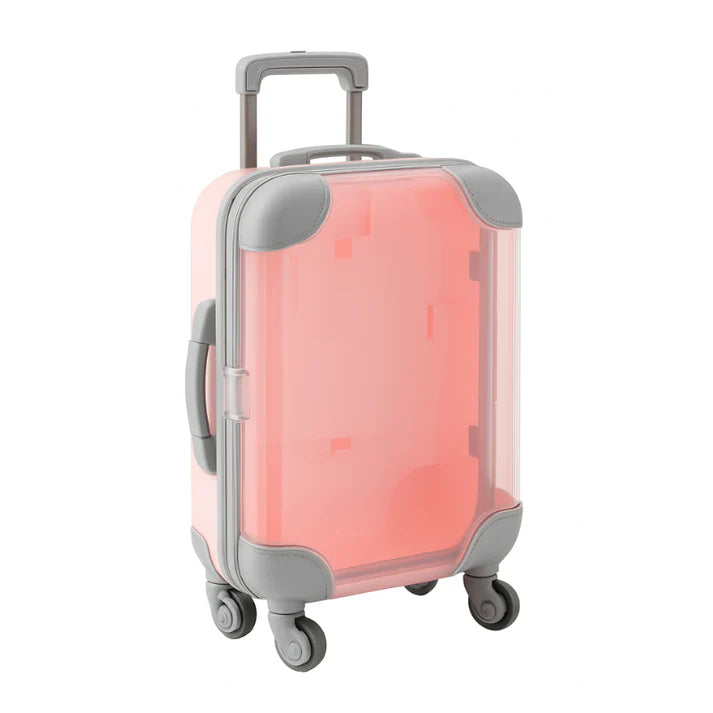 Mini Suitcase Organizer | Multipurpose Travel Storage Box & Money Bank | Cute Toy Luggage Gift for Girls | Portable Cosmetic, Jewelry & Stationery Storage Case(Pack of 1)