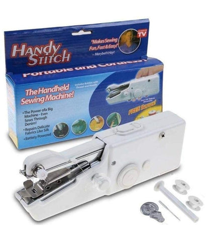 Siddocart Handheld Mini Sewing Machine — Portable, Electric & Easy to Use. Perfect for Quick Repairs and Home Tailoring Anytime!