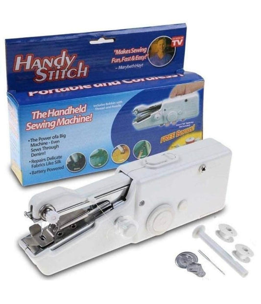 Siddocart Handheld Mini Sewing Machine — Portable, Electric & Easy to Use. Perfect for Quick Repairs and Home Tailoring Anytime!